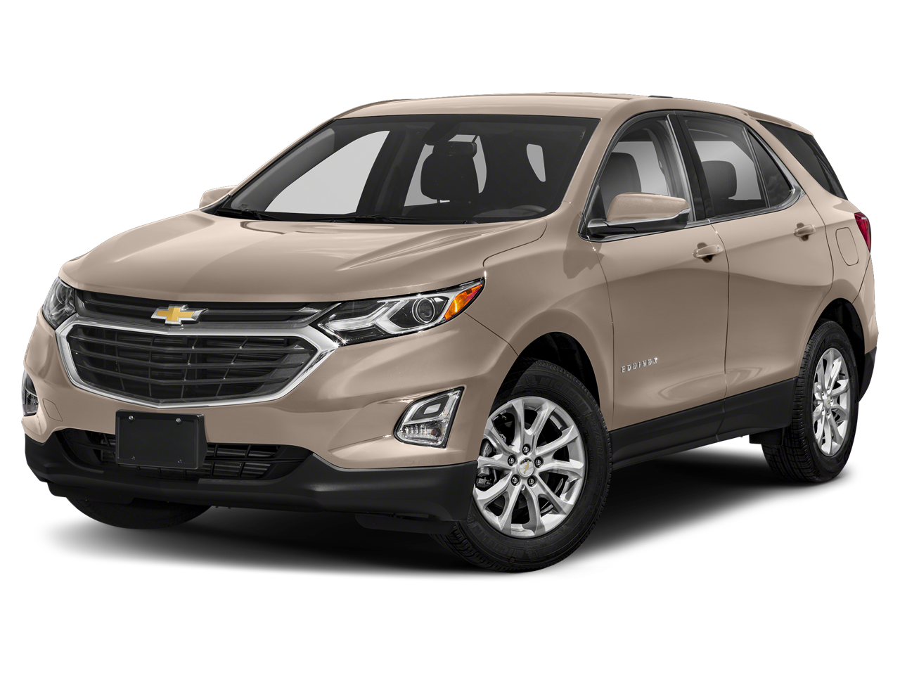 2019 Chevrolet Equinox LT in Nightfall Gray Metallic — front three-quarter view