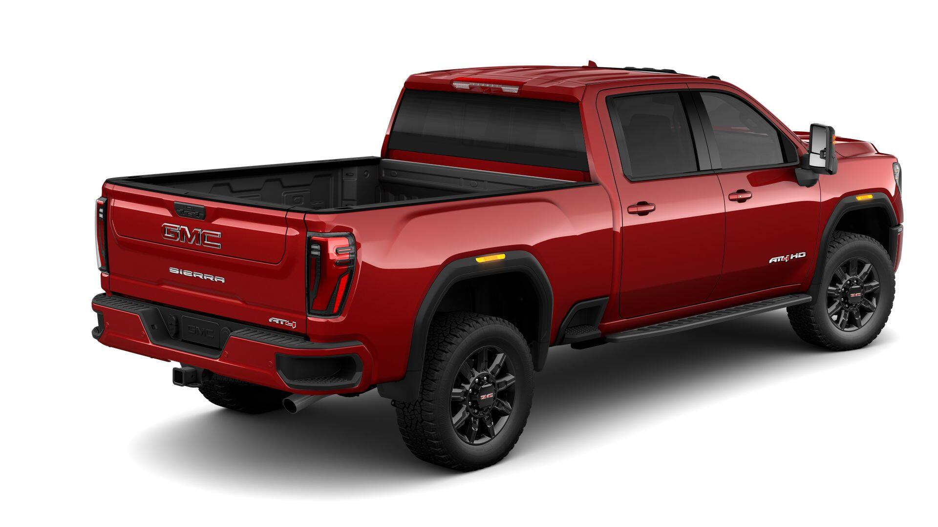 2026 GMC Sierra 2500 HD — rear three-quarter view