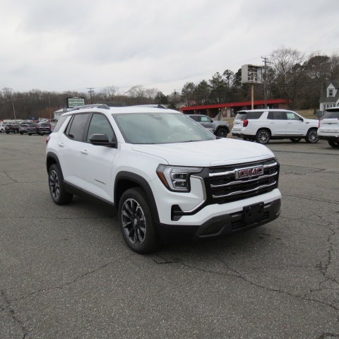 2025 GMC Terrain Elevation in Summit White — front three-quarter view